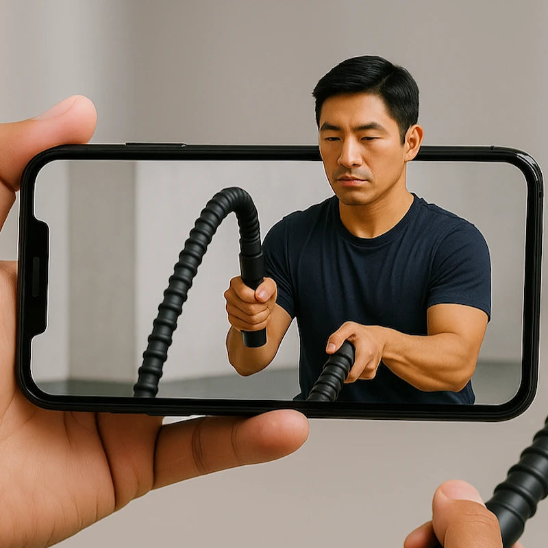 バトルロープ6ステップ動画プログラム
