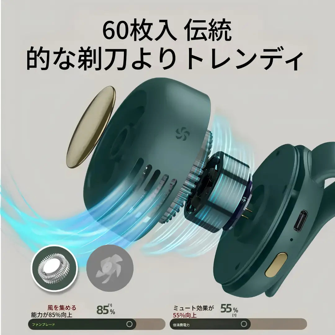 CycloneMini — 静かなパワーを手のひらに。
