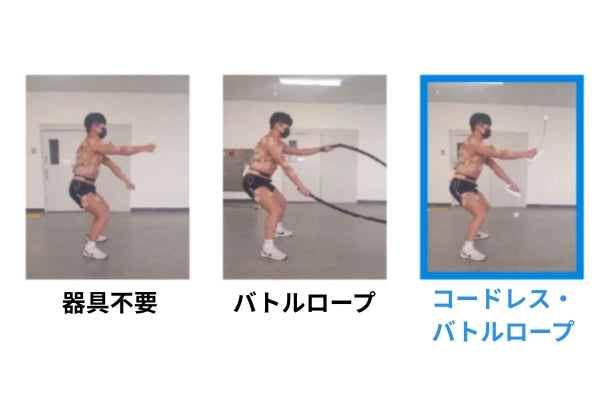 筋電図（EMG）測定の様子
